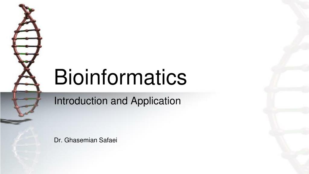 PPT Bioinformatics PowerPoint Presentation, free download ID1605688