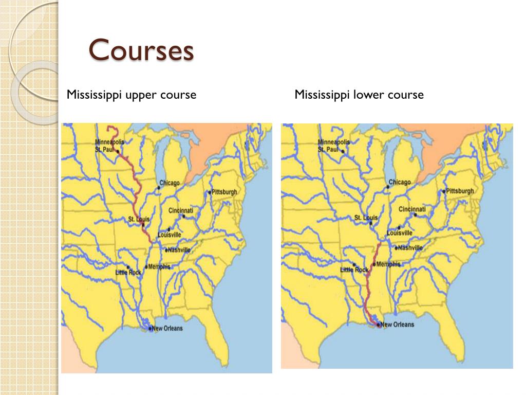PPT THE MISSISSIPPI RIVER PowerPoint Presentation, free download ID
