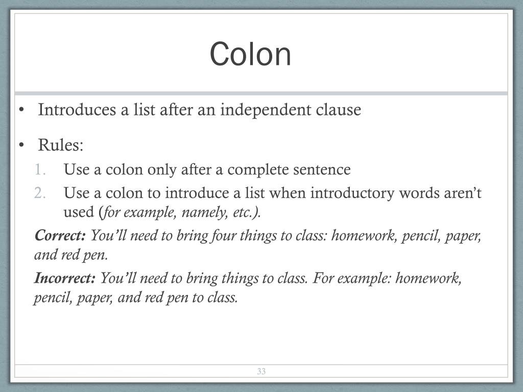 PPT Punctuation Lecture PowerPoint Presentation, free download ID