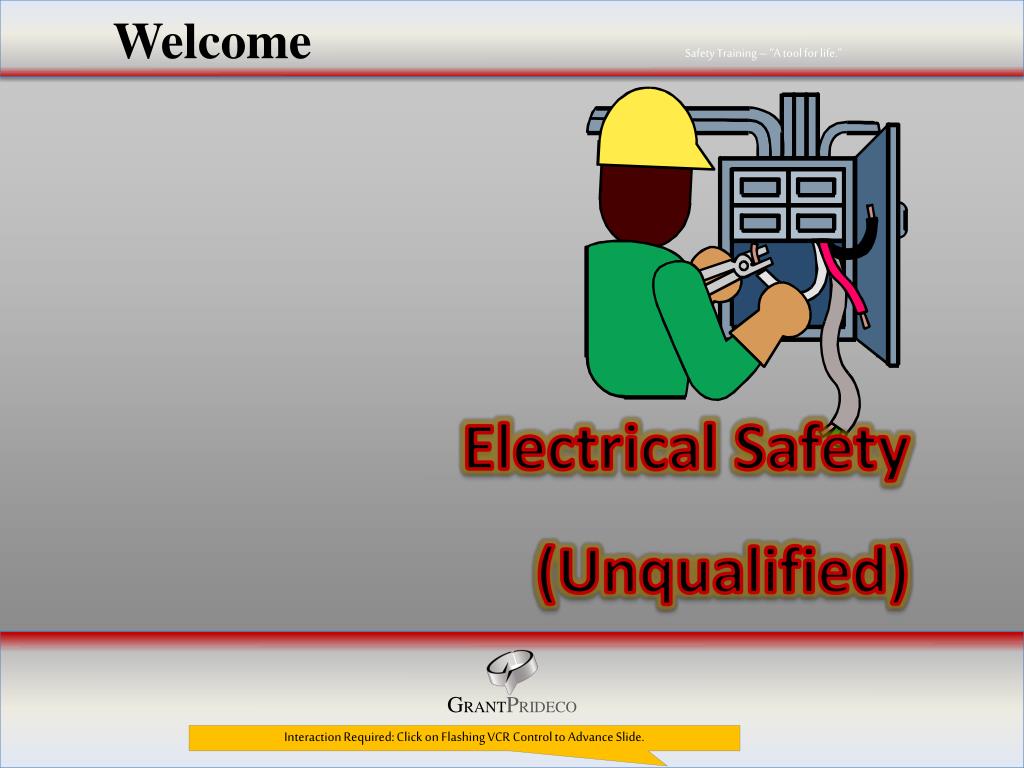 PPT Electrical Safety (Unqualified) PowerPoint Presentation, free