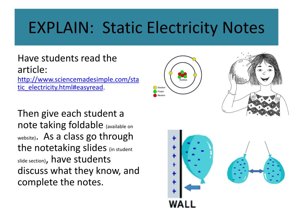 PPT Static Electricity Lessons PowerPoint Presentation, free download