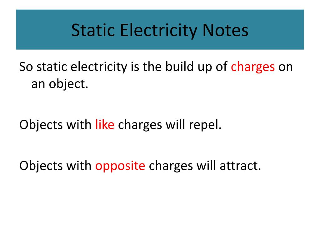 PPT Static Electricity Lessons PowerPoint Presentation, free download ID1608585