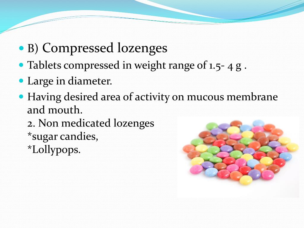 PPT SEMINAR ON LOZENGES PowerPoint Presentation, free download ID1608647