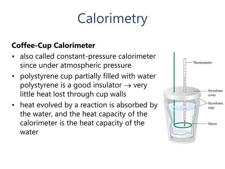 PPT Calorimetry PowerPoint Presentation ID1609320