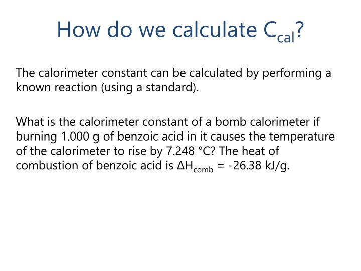 PPT Calorimetry PowerPoint Presentation ID1609320