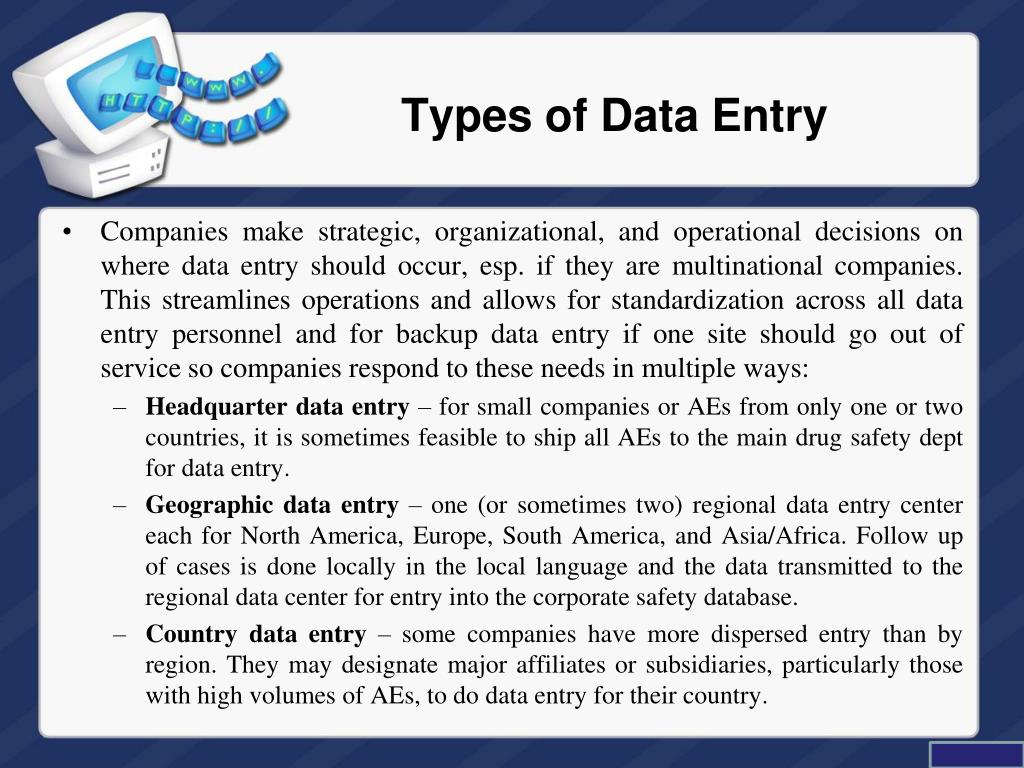 PPT Data Entry PowerPoint Presentation, free download ID1609490