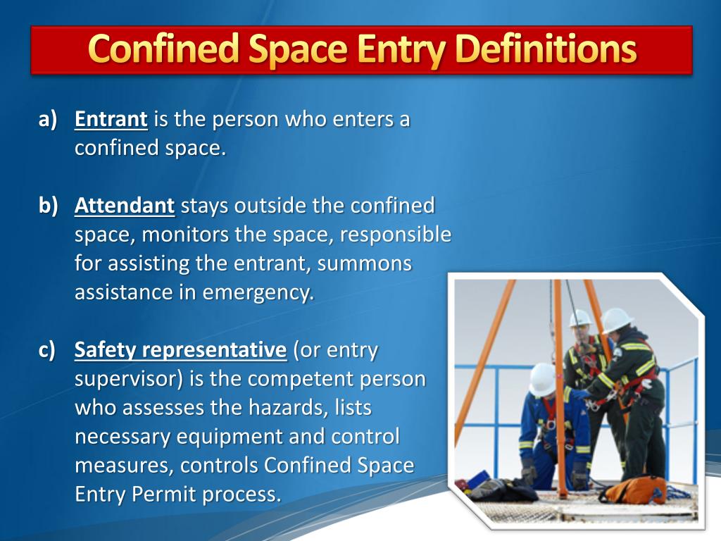 PPT Confined Space Entry PowerPoint Presentation, free download ID