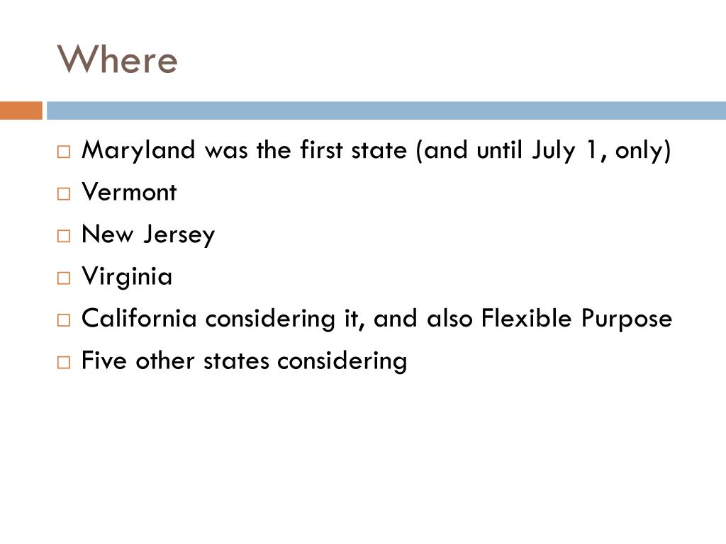 PPT Maryland Benefit Corporation Overview PowerPoint Presentation, free download ID1611969