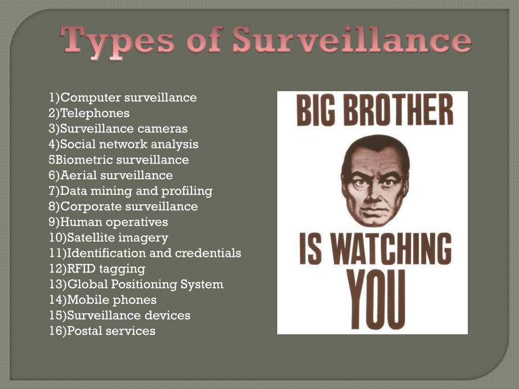 PPT Surveillance PowerPoint Presentation, free download ID1613111