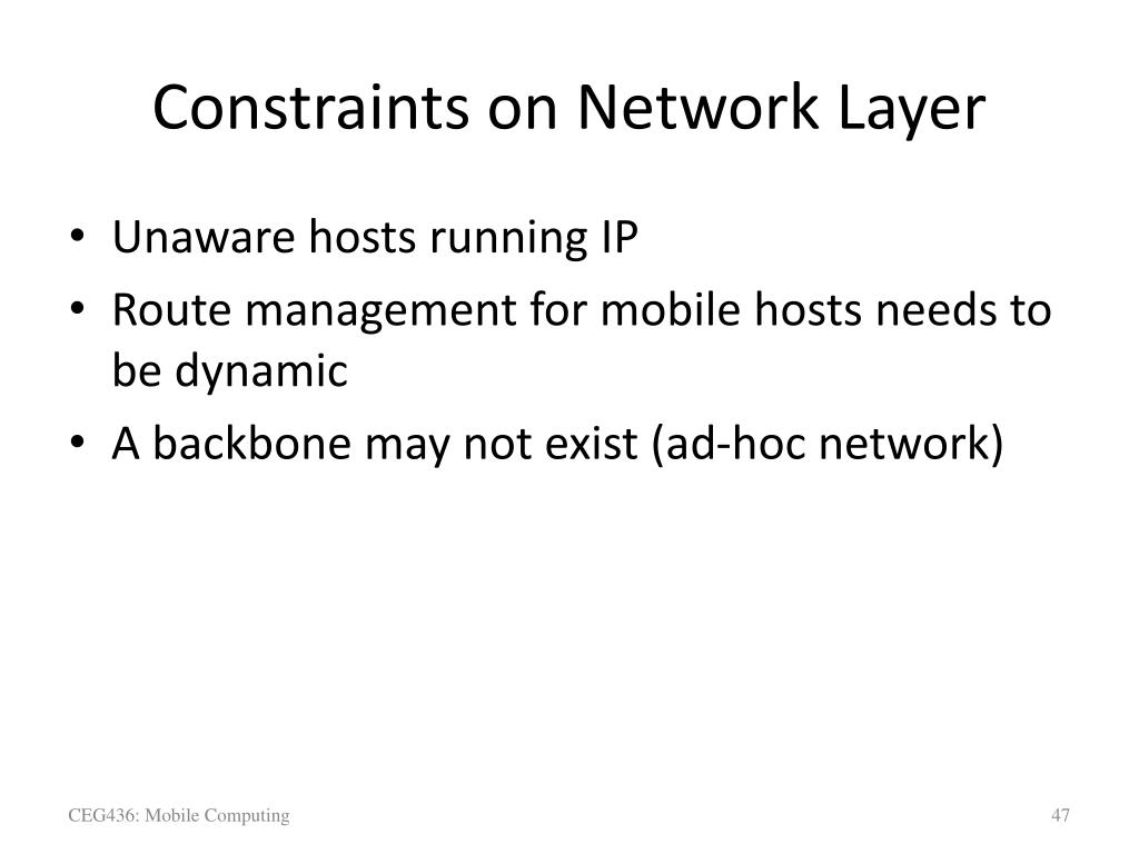 PPT Characteristics of Mobile Computing PowerPoint Presentation, free download ID1614069