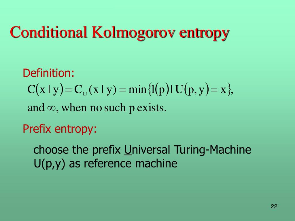 Algorithmic Information Theory SpringerLink