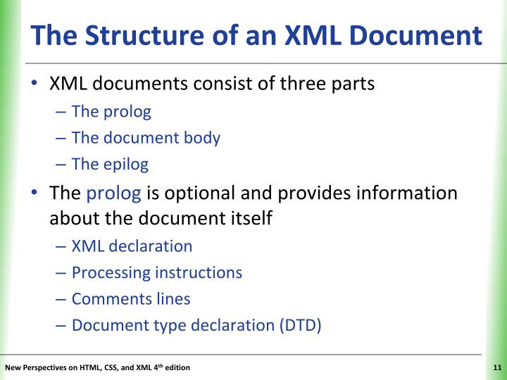 PPT Tutorial 11 Creating XML Document PowerPoint Presentation ID