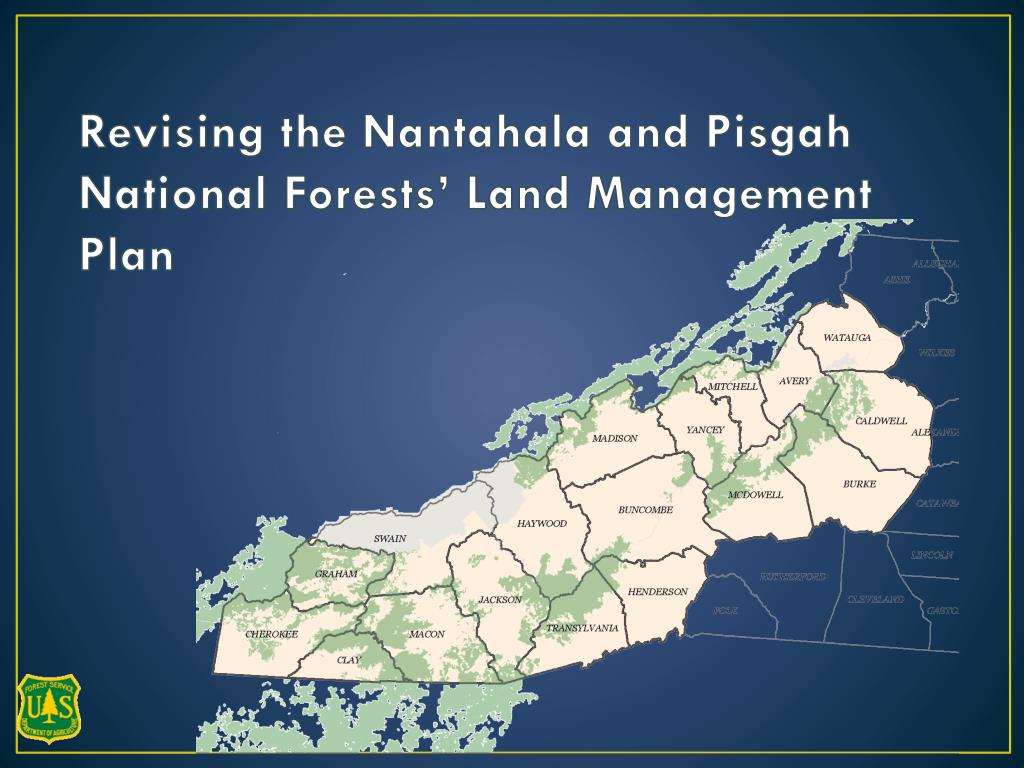 PPT Revising the Nantahala and Pisgah National Forests’ Land