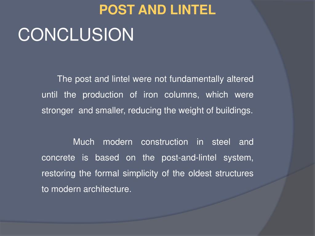 PPT POST AND LINTEL (π). PowerPoint Presentation, free download ID