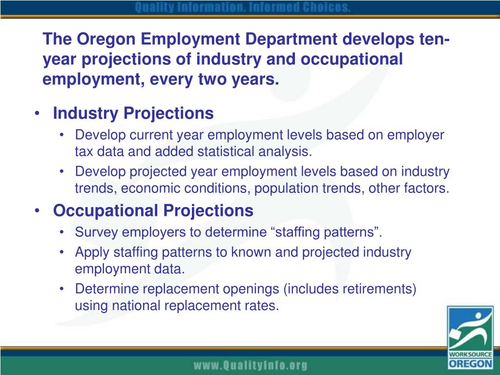 PPT Oregon’s Jobs and Oregon’s People Actual, Likely, and