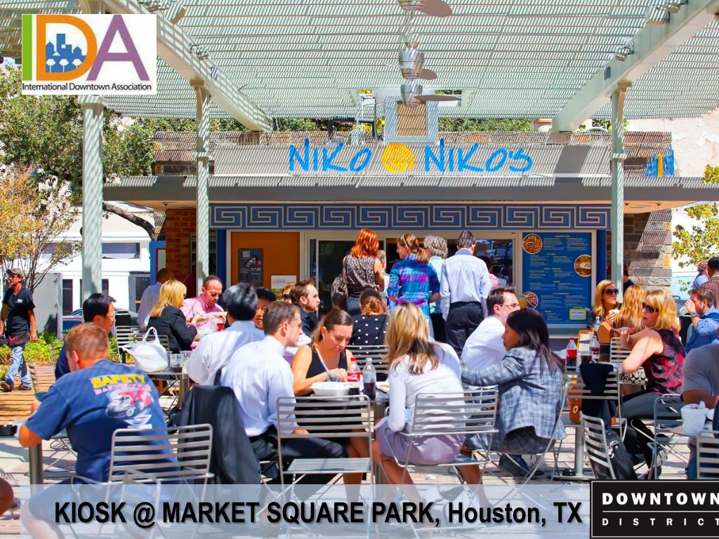 PPT KIOSK MARKET SQUARE PARK, Houston, TX PowerPoint Presentation