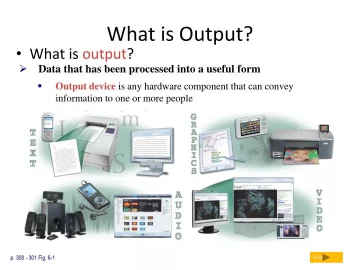 PPT What is Output? PowerPoint Presentation, free download ID1624829