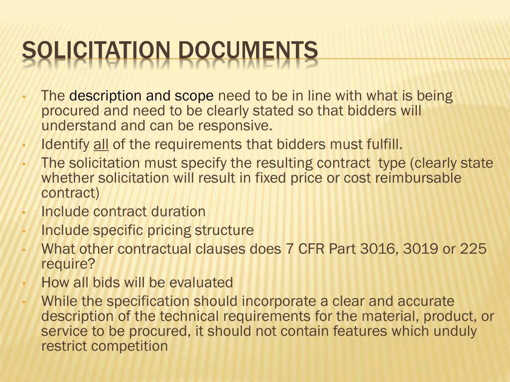 PPT Procurement in the SFSP PowerPoint Presentation, free download ID1626864