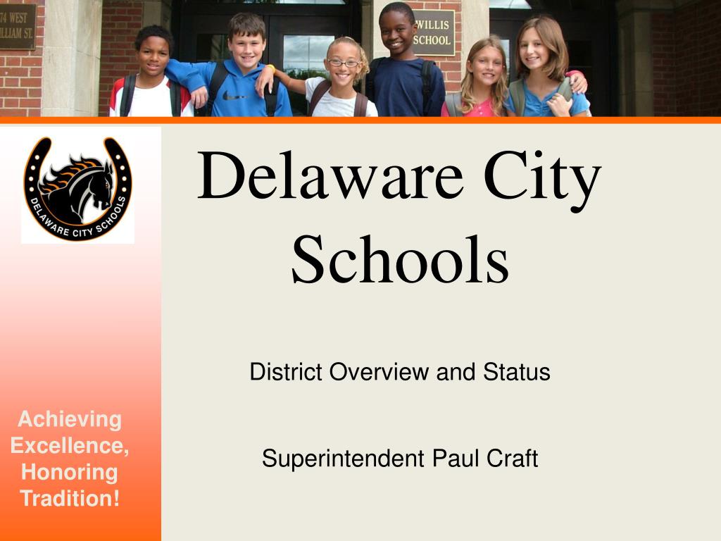 PPT The State of the Delaware County Schools PowerPoint Presentation