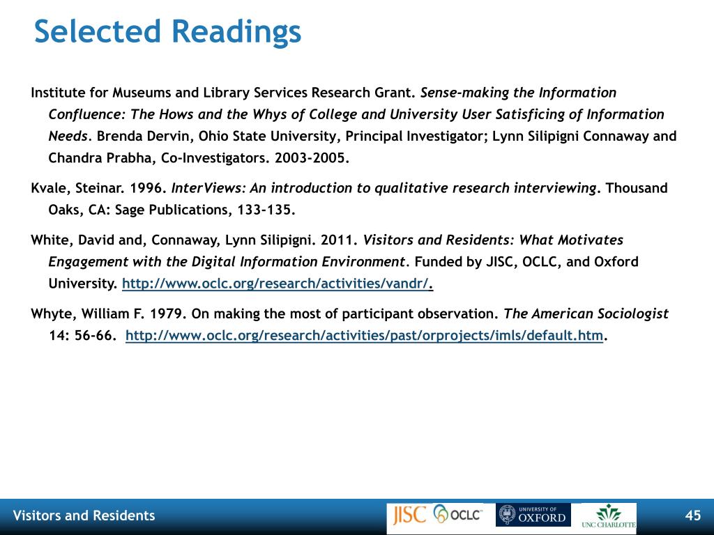 PPT Visitors and Residents What Motivates Engagement with the