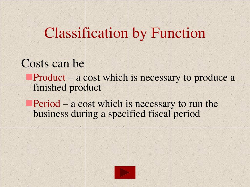PPT Managerial Accounting and Cost Classification PowerPoint Presentation ID1630981