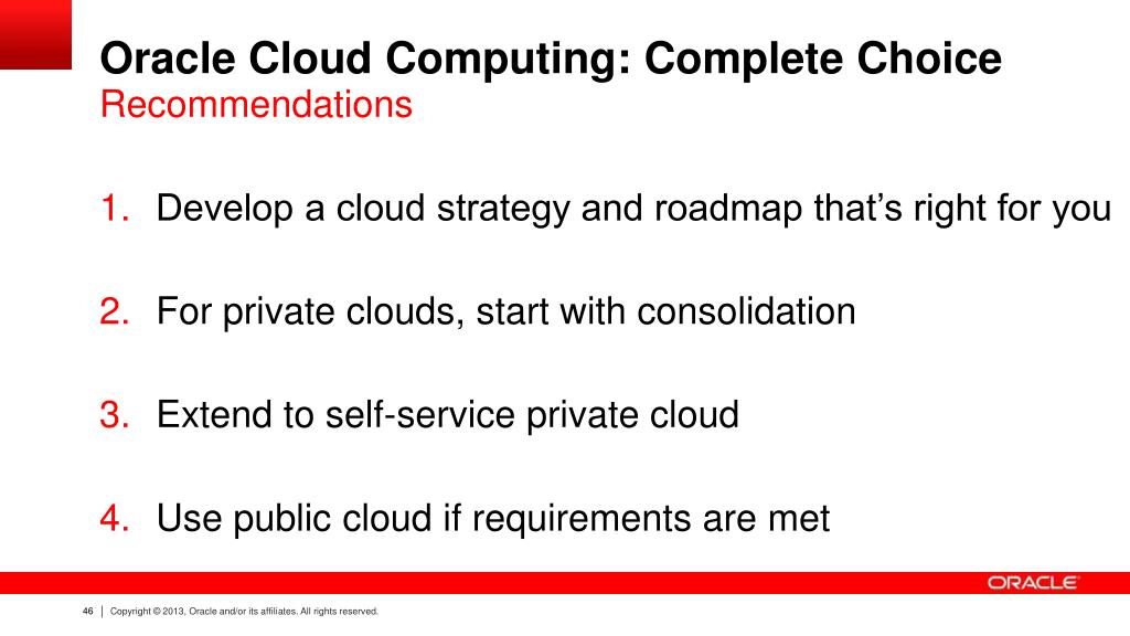 PPT Oracle Cloud Strategy PowerPoint Presentation, free download ID