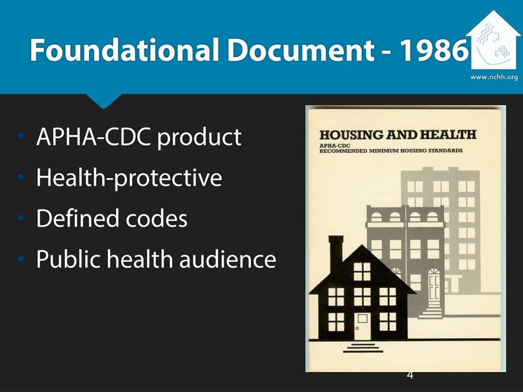 PPT National Healthy Housing Standard PowerPoint Presentation, free