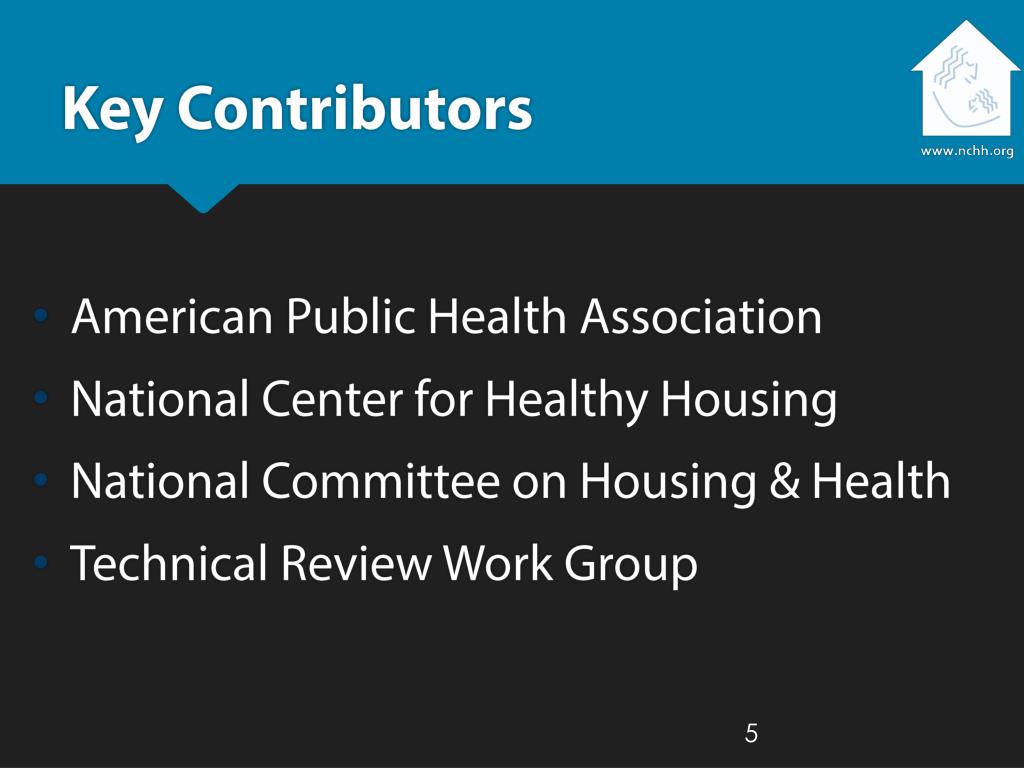 PPT National Healthy Housing Standard PowerPoint Presentation, free