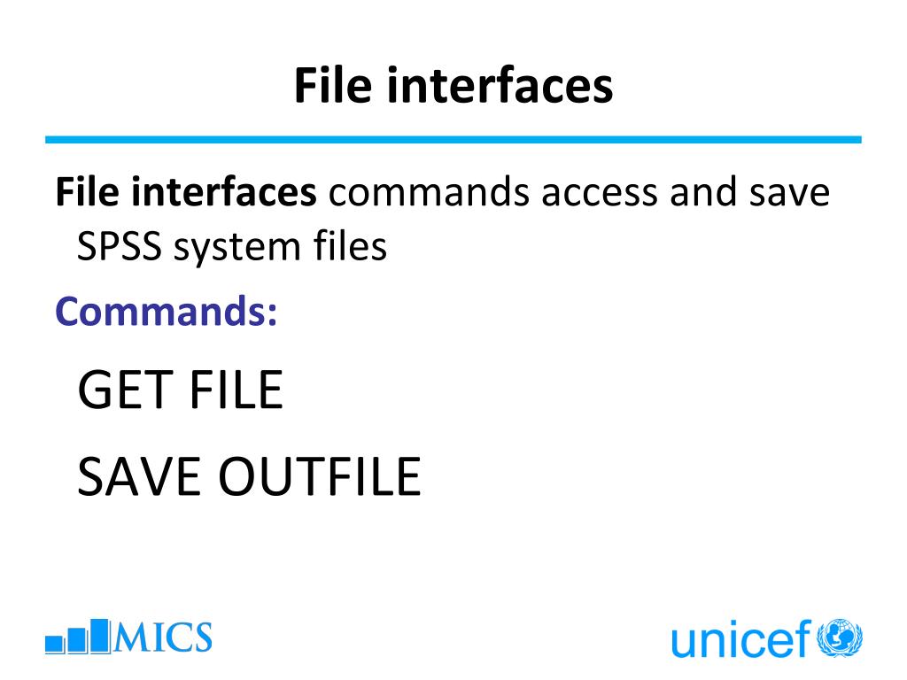 PPT Multiple Indicator Cluster Surveys Data Processing