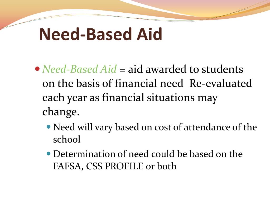PPT FINANCIAL AID PowerPoint Presentation, free download ID1638729