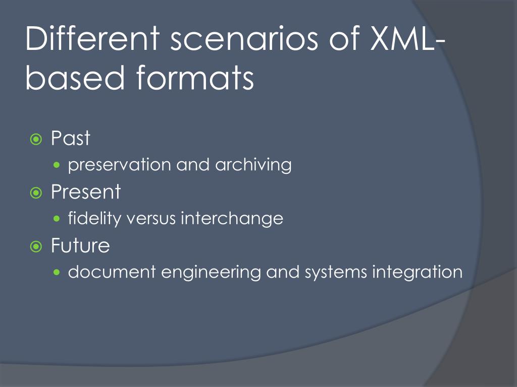 PPT Overview of Open XML & Accessing Open XML data from Java