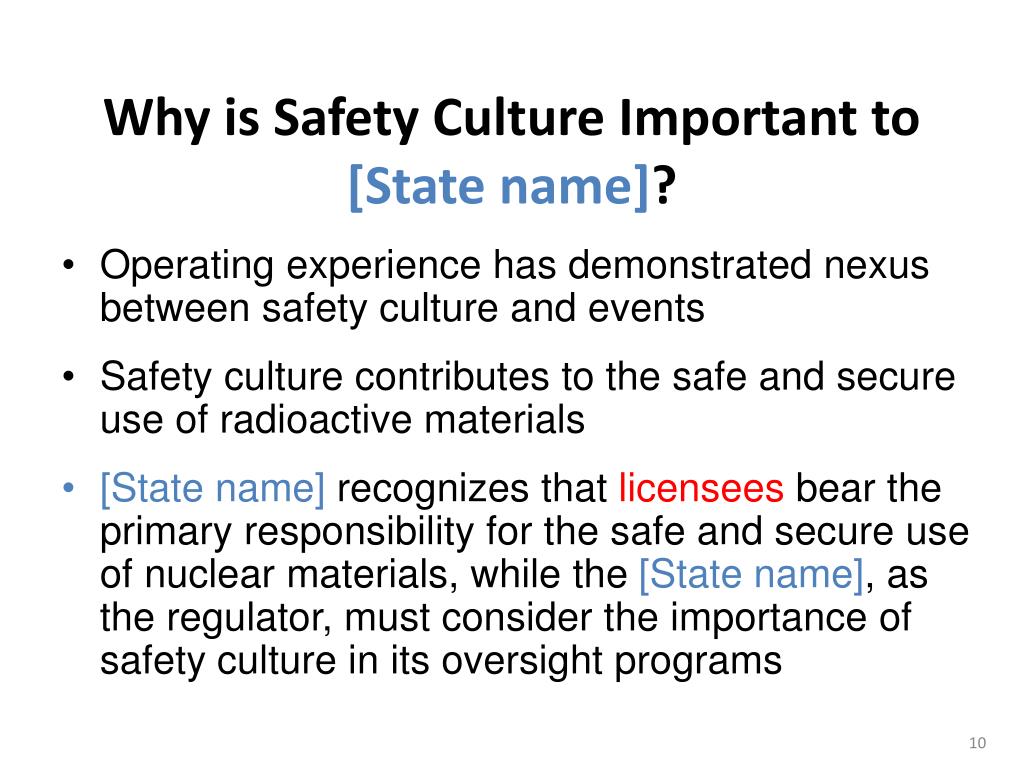 PPT Safety Culture Policy Statement Template PowerPoint Presentation