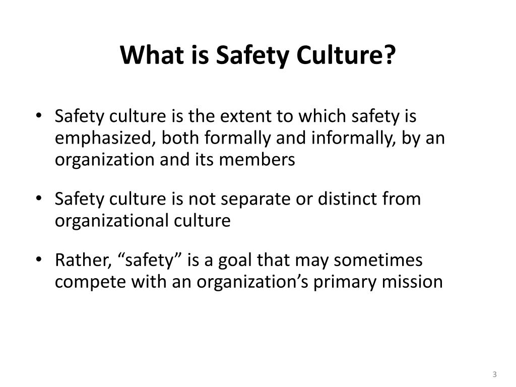 PPT Safety Culture Policy Statement Template PowerPoint Presentation