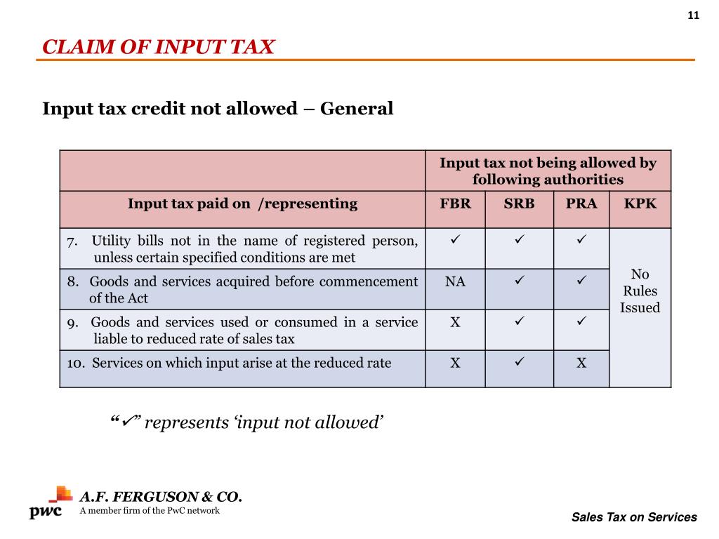 PPT SALES TAX ON SERVICES PowerPoint Presentation, free download ID