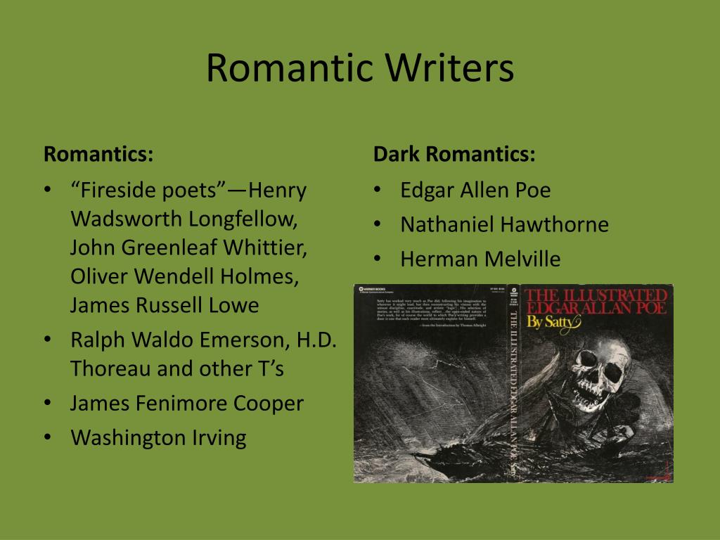 PPT Puritans, Rationalists, Romantics , Dark Romantics and