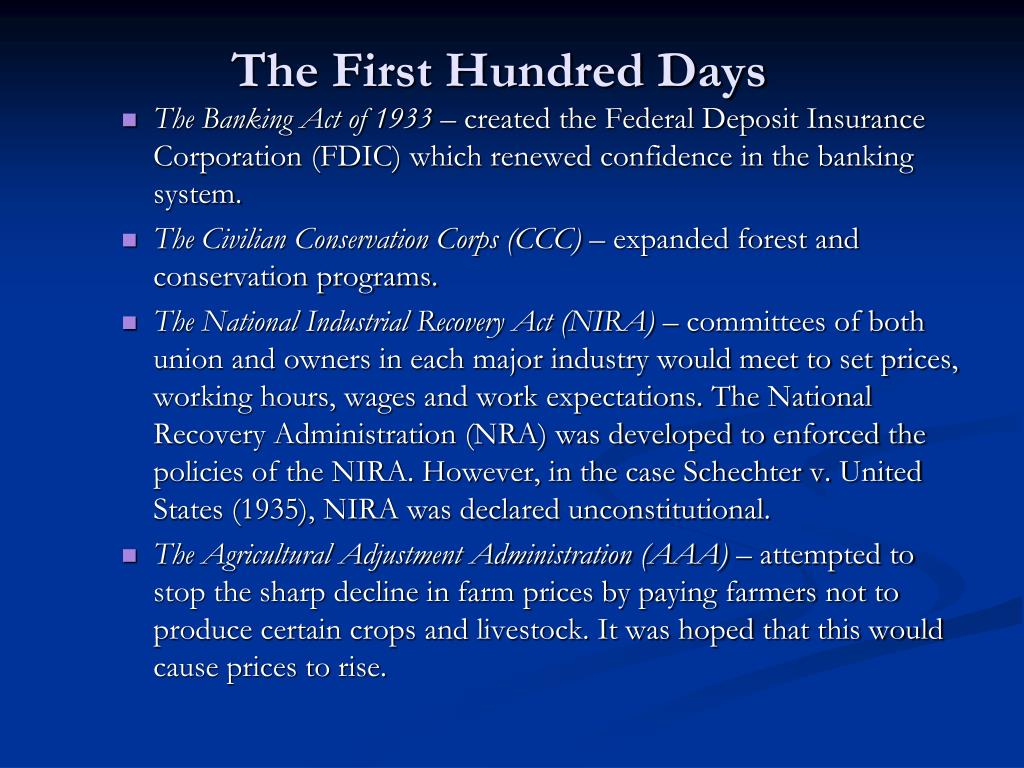 PPT LECTURE 19 THE GREAT DEPRESSION & THE NEW DEAL (19291941