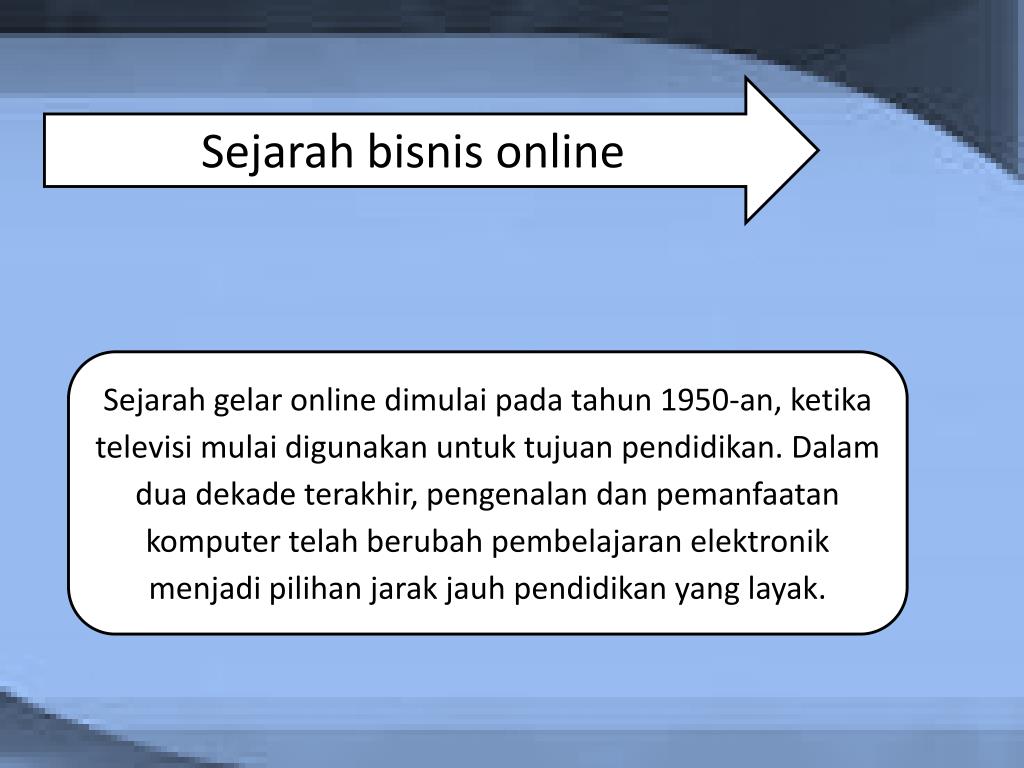 PPT Pengertian bisnis online PowerPoint Presentation, free download ID1647226