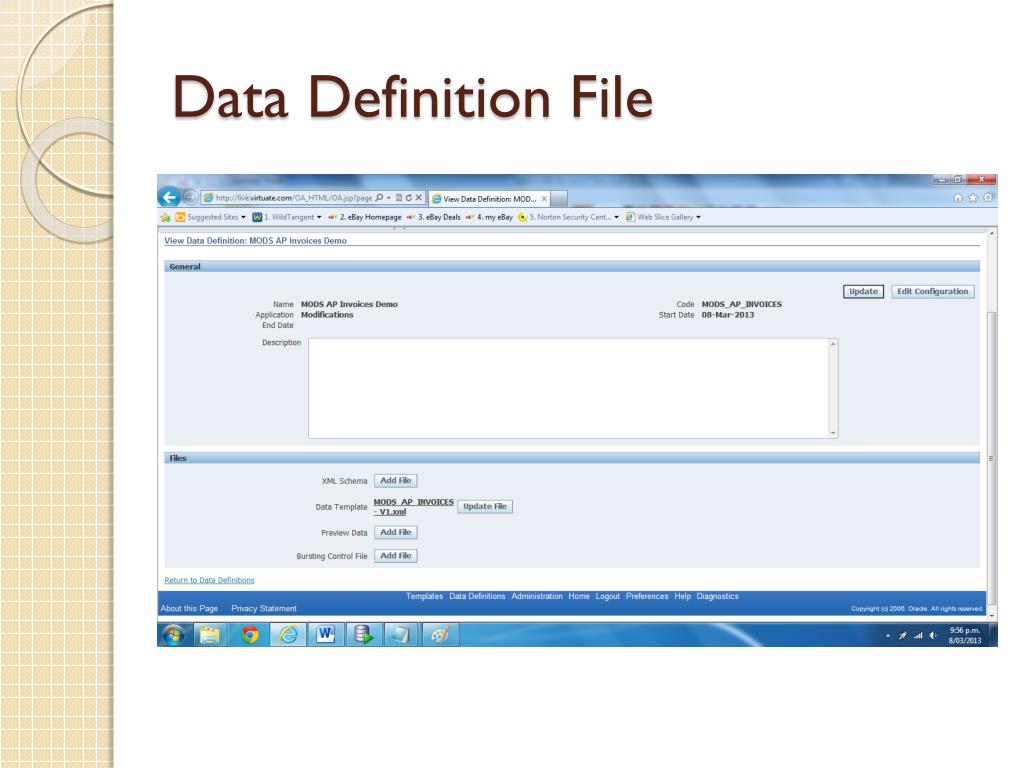 PPT BI Publisher in EBS R12 PowerPoint Presentation, free download