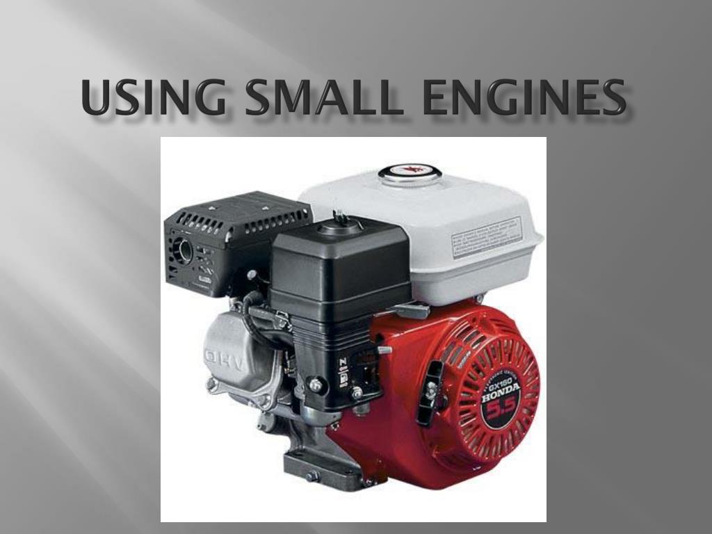 PPT - Using Small Engines PowerPoint Presentation, free download - ID