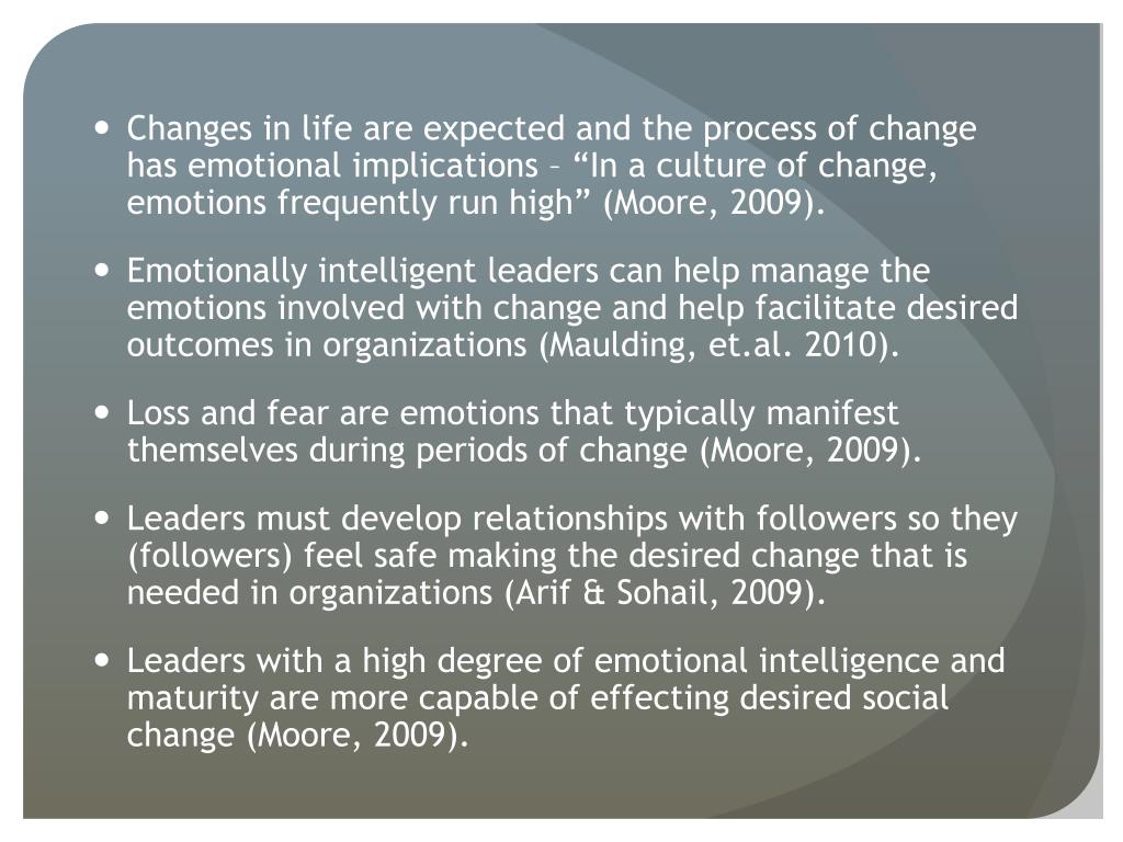 PPT Emotional Intelligence in School Leadership PowerPoint
