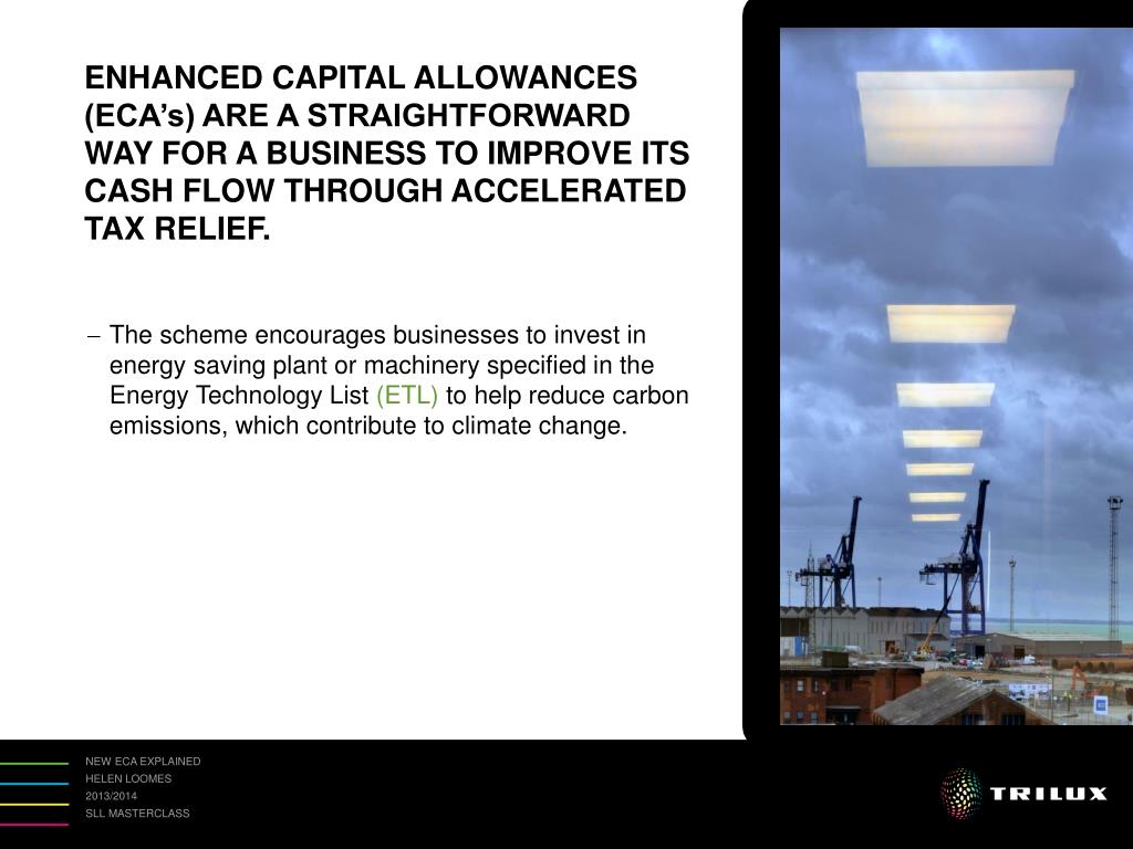 PPT NEW ENHANCED CAPITAL ALLOWANCE EXPLAINED PowerPoint Presentation