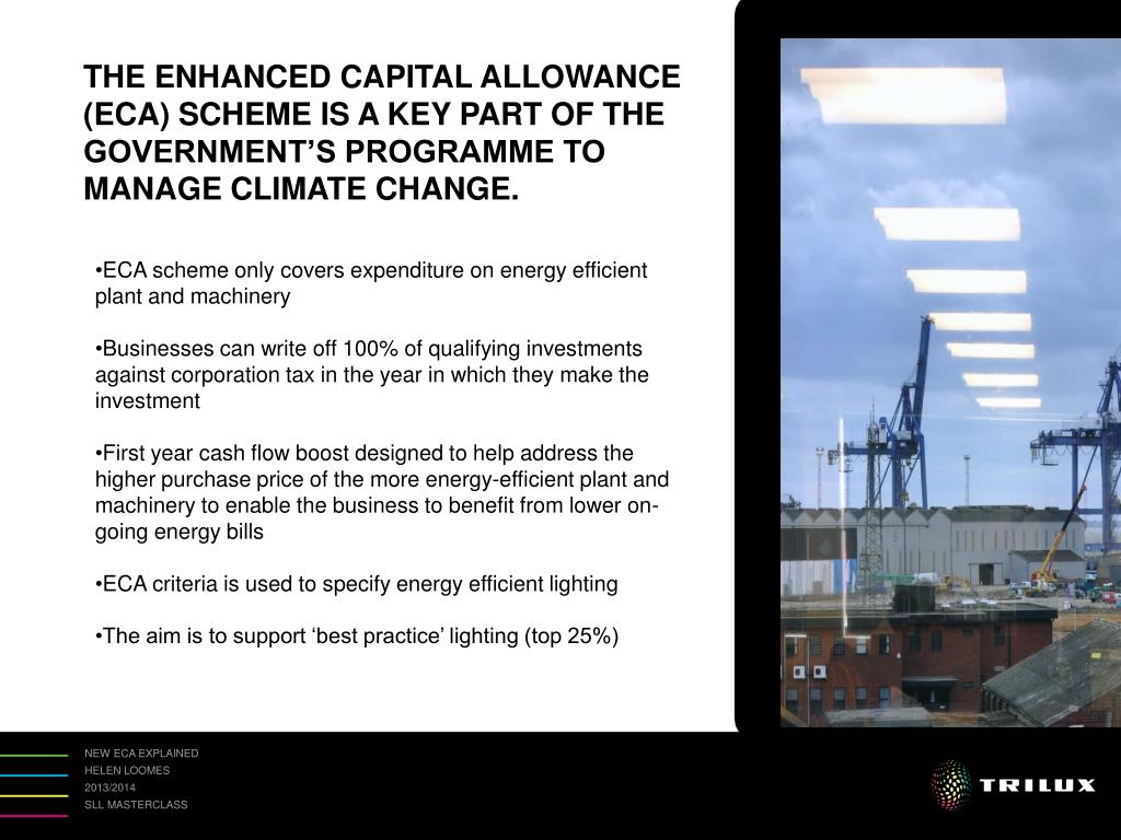 PPT NEW ENHANCED CAPITAL ALLOWANCE EXPLAINED PowerPoint Presentation