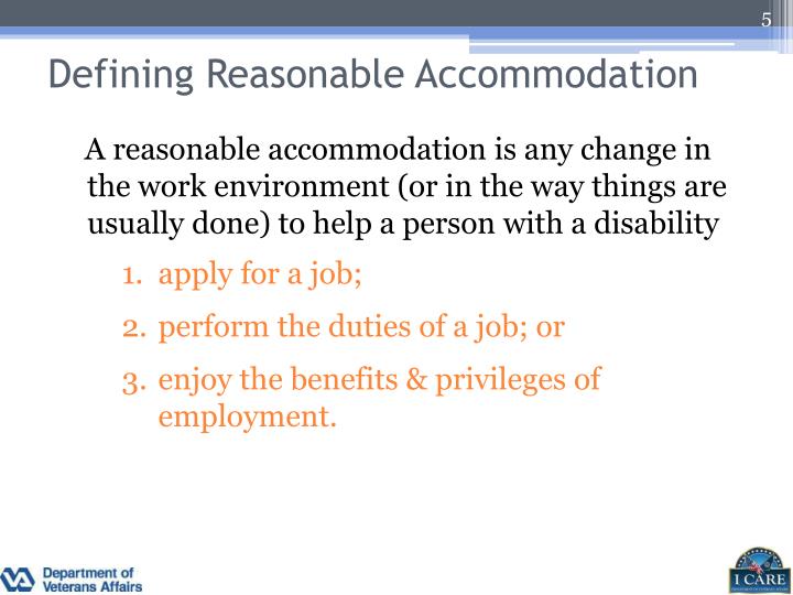 PPT Processing Requests for Reasonable from Employees
