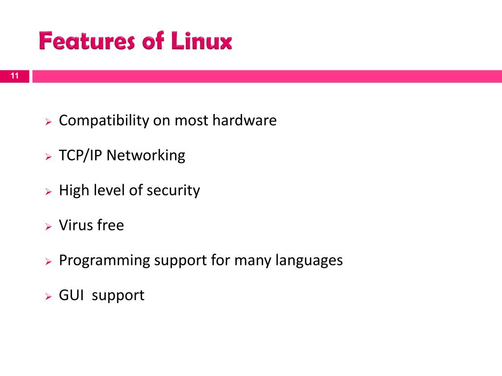 PPT Linux Operating system PowerPoint Presentation, free download