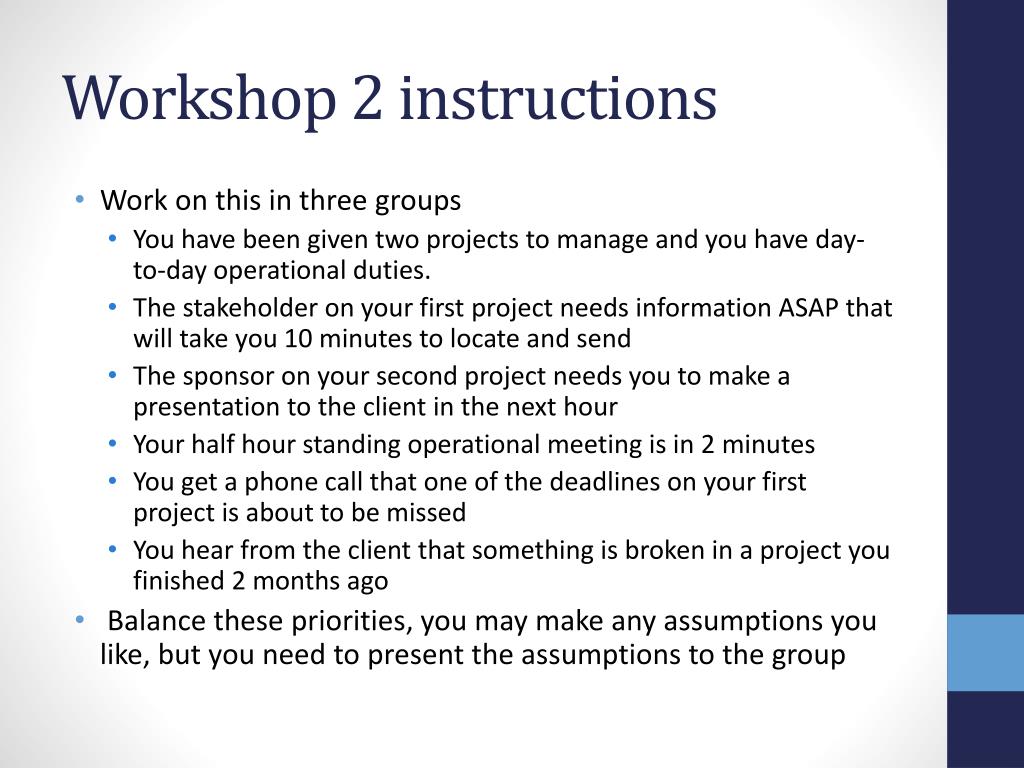 PPT Project Management 101 PowerPoint Presentation, free download