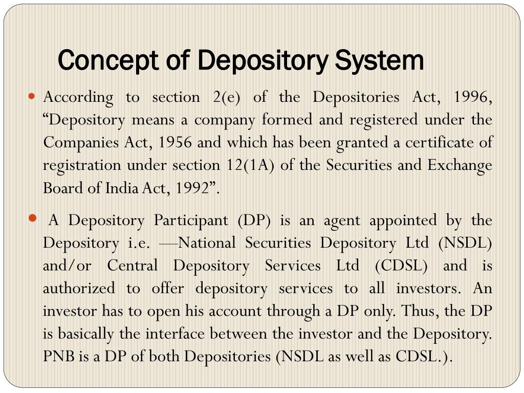 PPT DEPOSITORY PARTICIPANTS AUDIT PowerPoint Presentation, free