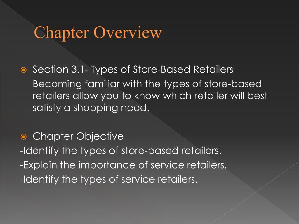 PPT Chapter 3 StoreBased Retailing PowerPoint Presentation, free