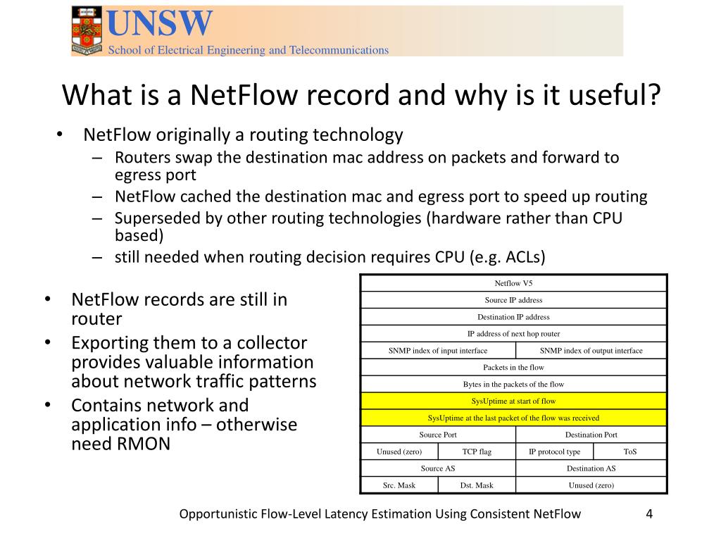PPT Opportunistic FlowLevel Latency Estimation Using Consistent