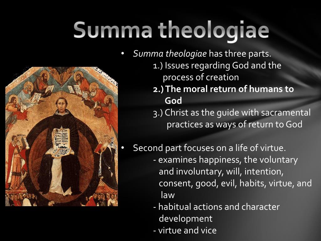 PPT Saint Thomas Aquinas A Review of Aquinas’s Theory and Ethical