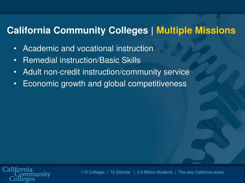 PPT California Community Colleges An Overview of Workforce Development PowerPoint Presentation